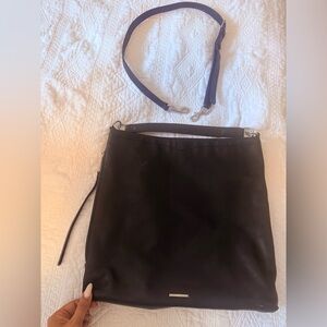 Excellent Condition Rebecca Minkoff Elegant Black Leather Shoulder Crossbody bag
